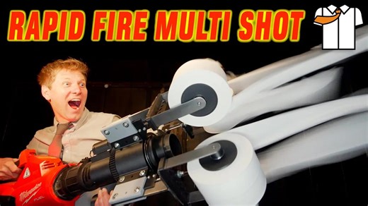 这款纸炮堪称巅峰之作 | colinfurze