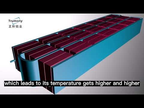 NEW COOLING SOLUTION FOR SQUARE BATTERY PACK TRUMONY THERMAL SOLUTION EV BATTERY PACK COOLING