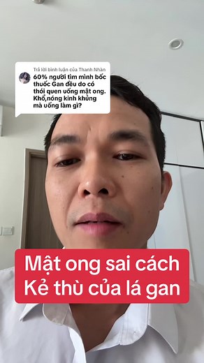 Mật ong gây hại cho gan: Cảnh báo từ TsDs Ngọc An