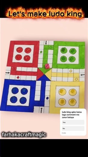 DIY LUDO at home😱 #diy #ludo #game #shorts #youtubeshorts @itspriyanjalisingh