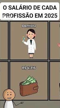 o salário de cada profissão