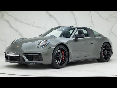 2021 Porsche 911 (992) Targa 4 GTS - Aventurine Green - Walkaround & Interior