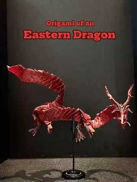 동양의 용 접기 #머니 류진 #Origami #Eastern Dragon
