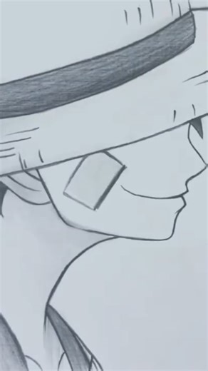 Sketch World on Instagram: "How To Draw Luffy ✨"