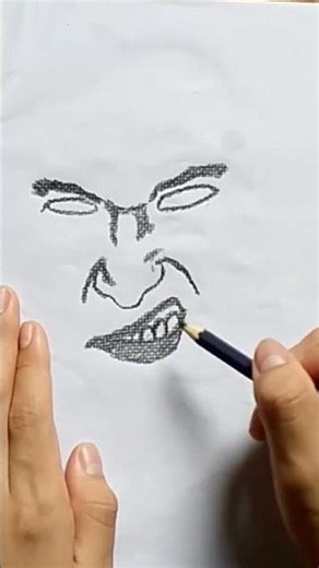 🔥 Facial Expression Sketch Art | Pencil Portrait Drawing ✨