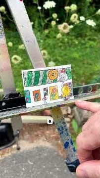 Spray Varnishing My That’s Art?: 2024 + 2025 Artist Trading Card That Is Available for Trade! No.63