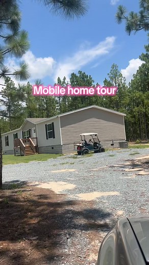 Budget friendly-mobile home tour! We are not aesthetically pleasing people but this is our life and our home🫶🏻 ##mobilehomes##claytonhomes##budgetliving##makingahome | Usa homes