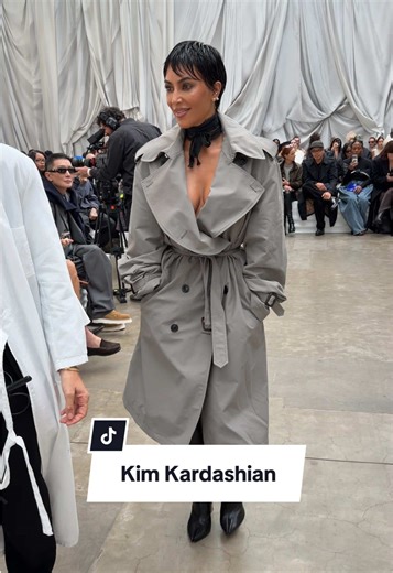 Kim Kardashian at Margiela Spring/Summer 2026 Show