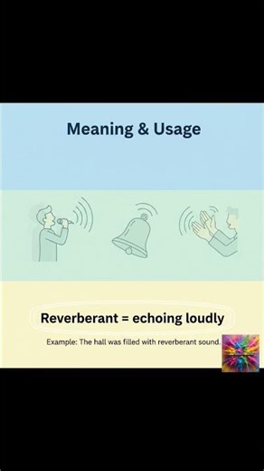 #reverberant #meaning