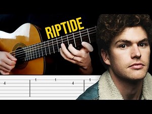 RIPTIDE Guitar Tabs Tutorial (Vance Joy)