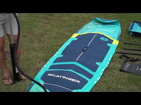 Amazon Skatinger 11'6×35 Super Wide Inflatable Stand Up Paddle Board