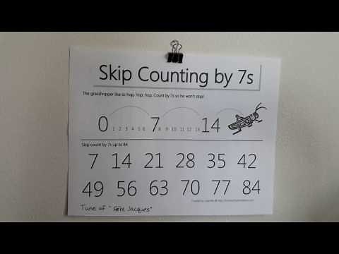 Skip Counting by 7's-updated