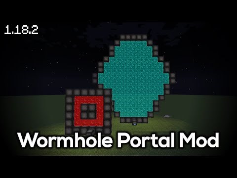 Minecraft Wormhole Portal Mod (1.18.2)