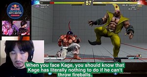 Daigo Umehara reveals Kage's bad match ups and weak points in Street Fighter 5: Champion Edition