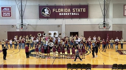 4.2K views · 126 reactions | Seminole Sound, the FSU marching band, plays to signify the start of the FSU women’s basketball season on Sept. 24. | Florida State Seminoles on NoleSports.com | Facebook