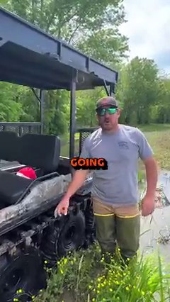 Best Caption Wins 🦞😎An amphibious ARGO with added tracks on the wheels can be an excellent tool for navigating muddy crawfish ponds. These vehicles have the ability to easily traverse water and land, making them ideal for maneuvering in environments where there may be varying terrain. The added tracks on the wheels provide increased traction and stability, allowing the ARGO to travel over soft, muddy ground without getting stuck. With its high ground clearance and impressive weight capacity, a