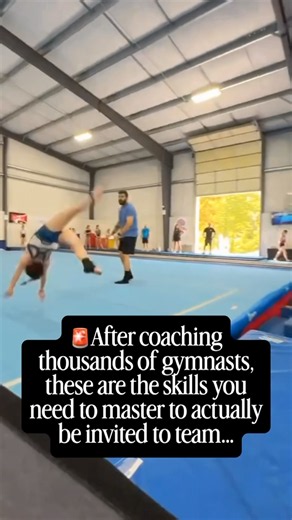 The Skills I Actually Looked For Before Inviting A Gymnast To Team #Shorts