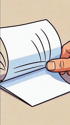 Why Paper Always Folds in the Same Place 🤯