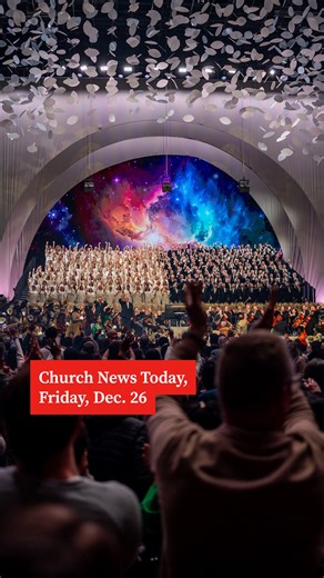 In Church News Today this Friday, Dec. 26: A Christmas Eve statement from The Church of Jesus Christ of Latter-day Saints explained that President Jeffrey R. Holland of the Quorum of the Twelve Apostles was hospitalized for treatment related to ongoing health complications. The statement said he was with loved ones during this Christmas holiday and expressed gratitude for the many prayers on his behalf. Elder Quentin L. Cook of the Quorum of the Twelve Apostles shared memories of his mission and