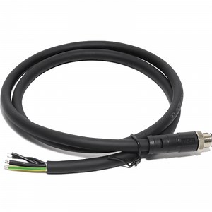 [Hot Item] Waterproof Circular Connector 4pin Plug M12 Circular Wire Harness Cable