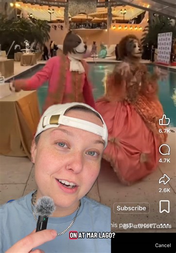 Trump hosts bizarre dog costume party at Mar-a-Lago. #maga #republican #trump