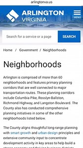 Have you explored the updated Arlington’s Neighborhoods webpages? Search “Neighborhoods” on ArlingtonVA.us to dive into local projects, affordable housing, historic sites, plans in your area, and more.  | Arlington County Virginia – Government | Facebook