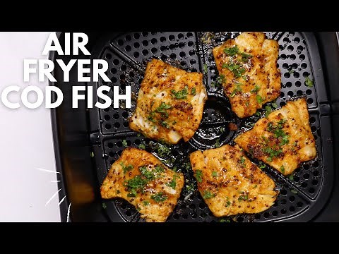 Easy Air Fry Lemon Pepper Cod Fish