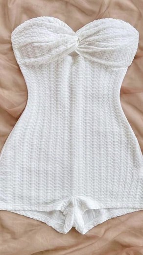 White Romper-$150 VISIT OUR IG PAGE FOR MORE❗️❗️ #fashiontiktok #clothingstore #womenclothing #trinidadandtobago #trini_tiktoks #dancehallmusic #clothing