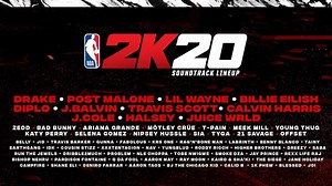 ‘NBA 2K20’ Soundtrack Features Drake, J. Cole, Travis Scott, Lil Wayne, & Post Malone