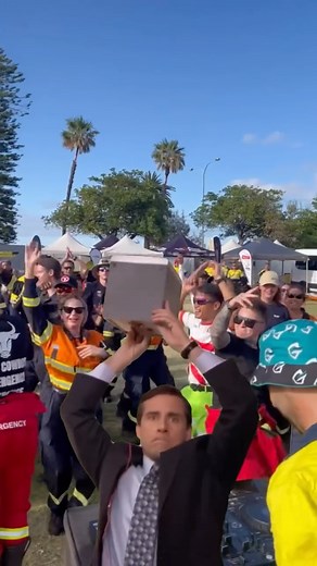 How we feel about MERC bump in starting tomorrow 🕺🫣 Only 8 days till we kick off the 2025 MERC weekend with @anytimedjofficial bringing the vibes for our early risers at Langley Park 🪩 Get ready crew, it’s almost go time 🔥 #merc #mining #miningemergencyresponsecompetition #perth #langleypark #warmup #dj #djvibes | Mining Emergency Response Competition