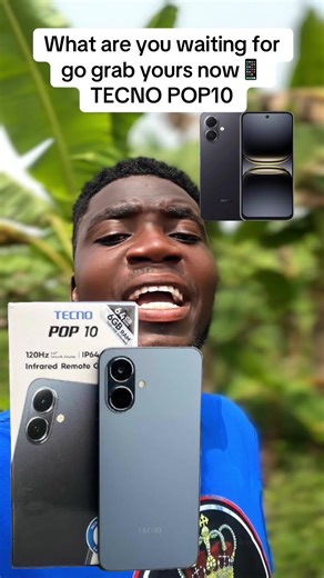Get Your TECNO POP 10 Now!