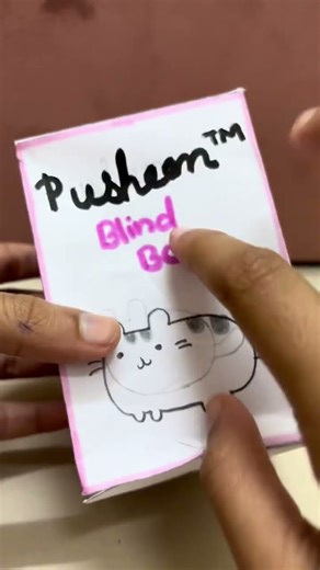 Finally have opened the pusheen blind box #paper #diy #art