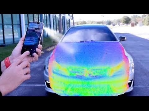 LIDAR 3D Scanning Demo on iPhone