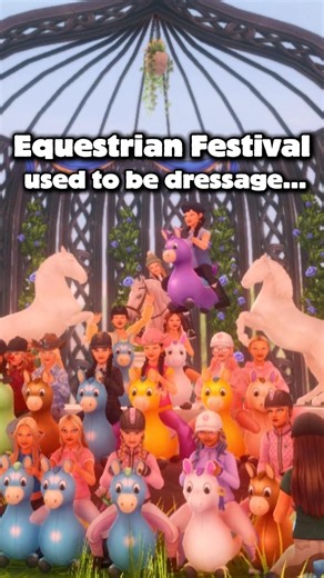 Star Stable Equestrian Festival… this is NOT dressage 😭🐴