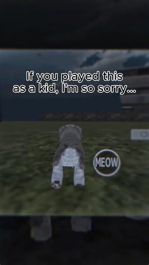 The Sad Tale of Kitten Cat Simulator... #nostalgia #games #catsimulator #shorts