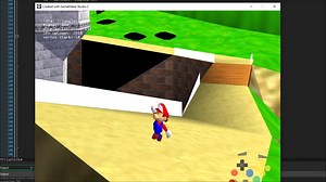 Finally got animations working in my GameMaker port of Super Mario 64! It only took months of work and a custom implementation of the Nintendo 64 microcode processor (info in comments)