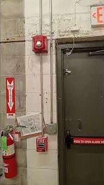 Emergency Exit And Fire Alarms at Dollar Tree, Lemont Road, Woodridge, IL