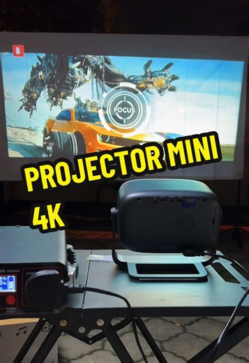 KONKA B12 Portable Projector with Android 14.0 Features
