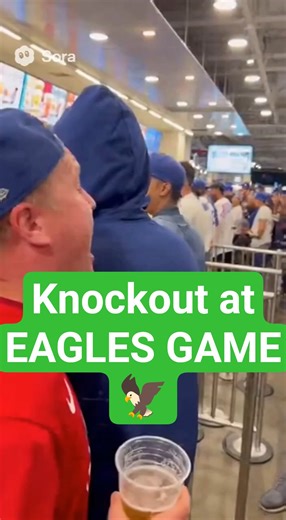 Absolute CHAOS at the Eagles Game 💥 Fans Gone Wild 🦅
