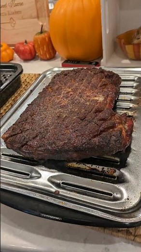 smoked pork belly on the Pit Boss pellet grill