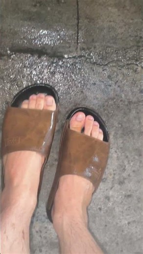 Rain Test: Ergonomic Sandals, Non-Slip Cowhide Leather Sandals