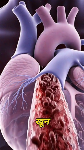 🩸 Heart Blood Circulation Explained #BloodCirculation #HumanHeart #Science #3DScience #Biology