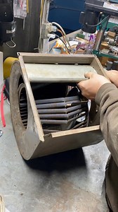 5.4K views · 2.7K reactions | Dealing with a destructive disassembled squirrel cage fan. #HandsomeOrHandy #Hvac | Anthony Reimnitz | Facebook
