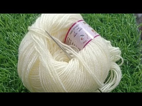 how to make easy ruffle with crochet 🧶