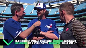 1.9K views · 19 reactions | Surprise! Colin Murray caught up with Toronto Blue Jays relief pitcher Jason Grilli "Grill Cheese" as part of his #MLBBATTLEGROUNDS countdown! What was your favourite part of last night's show? | MLB Europe | Facebook
