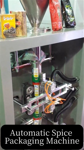 How Spices Are Automatically Packed #PackingProcess #SpiceFactory