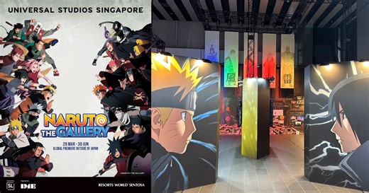 Naruto exhibition coming to Universal Studios S'pore from Mar. 28 to Jun. 30