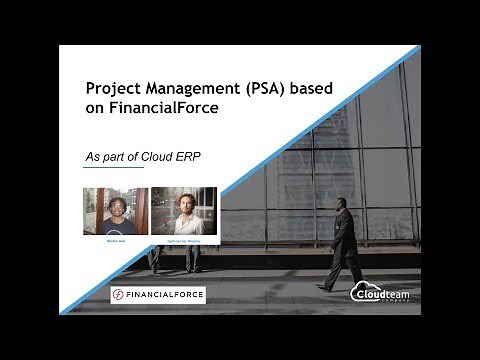 Webinar Project Management (PSA) based on FinancialForce | Cloudteam Company