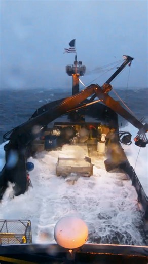 3.9M views · 76K reactions | Not the place for quitters! Waves pummel the Time Bandit, but there’s still work to be done. #DeadliestCatch is new Fridays at 8P. | Deadliest Catch | Facebook