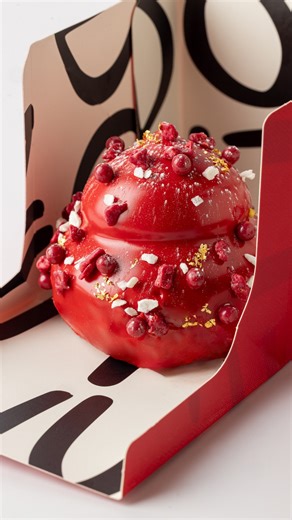 Donutelier | Boutique Bakery on Instagram: "Christmas just got sweeter with our limited edition Berry Glissé donut. White chocolate shell filling with crème pâtissière, frutti di bosco, soft meringue and all the crispy, crunchy raspberry magic. Available for a limited time... don’t miss out! 🎁 ✨ 🍩"